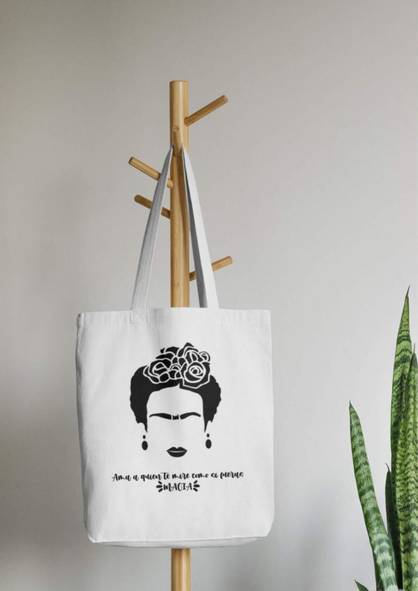 Tote Bag Frida Kahlo "Ama como quieras"