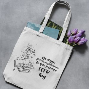 Bolsa Tote "Leer Hoy"