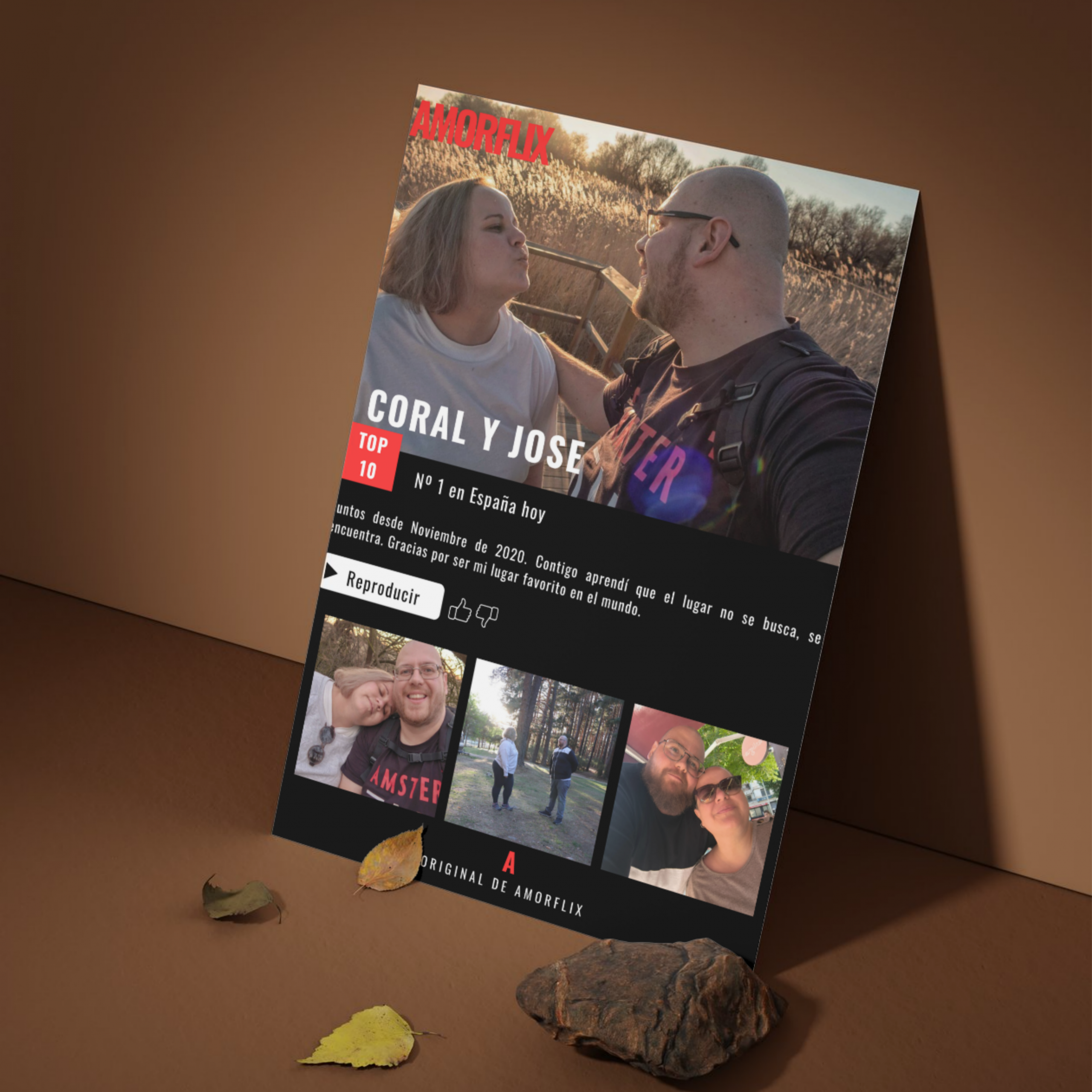 Placa Amorflix – Aluminio Sublimada 15x20 cm - Imagen 4